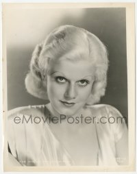 5k0336 JEAN HARLOW 8x10.25 still 1930s great sexy head & shoulders MGM studio portrait!