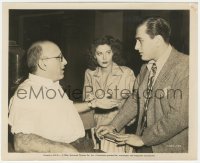 5k0356 KILLERS candid 8.25x10 still 1946 Ava Gardner & husband Artie Shaw w/director Robert Siodmak!