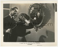 5k0379 LAURA 8.25x10 still 1944 Vincent Price by pretty Gene Tierney looking at herself in mirror!