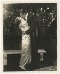 5k0381 LEGION OF THE CONDEMNED 8.25x10 still 1928 full-length Gary Cooper in tuxedo hugging Fay Wray!