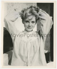 5k0390 LOLITA 8.25x10 still 1962 great portrait of Sue Lyon wearing nightgown with her hair up!