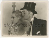 5k0410 MAN OF THE WORLD 8x10.25 still 1931 best close up of sexy Carole Lombard & William Powell!