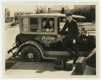 5k0430 ME & MY PAL 8x10.25 still 1933 groom & best man Stan Laurel & Oliver Hardy in Yellow Cab!