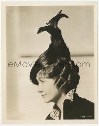 5k0433 MEN MUST FIGHT 8x10.25 still 1933 Hedda Hopper modeling futurist unusual hat of feathers!