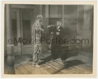 5k0448 MUMMY'S TOMB 8.25x10 still 1942 image of bandaged monster Lon Chaney Jr. scaring Wallace Ford