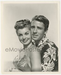 5k0471 ON AN ISLAND WITH YOU 8.25x10 still 1948 romantic c/u of Esther Williams & Peter Lawford!