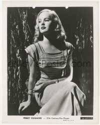 5k0480 PEGGY CUMMINS 8x10.25 still 1940s seated portrait of the beautiful blonde Fox actress!