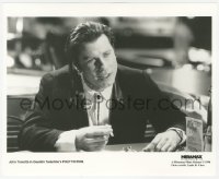 5k0493 PULP FICTION 8x10 still 1994 best c/u of John Travolta as Vincent Vega, Quentin Tarantino!