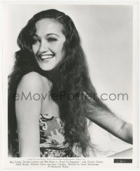 5k0523 ROAD TO SINGAPORE 8.25x10 still 1940 best portrait of beautiful Dorothy Lamour in sarong!