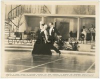 5k0526 ROBERTA 8x10.25 still 1935 great image of Fred Astaire dancing with Ginger Rogers by band!