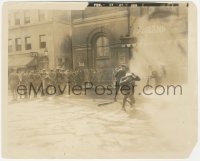 5k0530 ROOKIES 8x10 still 1927 great image of soldiers standing on flooded street, rush proof!