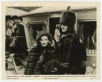 5k0545 SCARLET EMPRESS 8.25x10 still 1934 Marlene Dietrich & John Lodge by carriage, von Sternberg