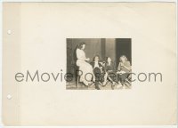 5k0559 SHANGHAI GESTURE candid 8x11 key book still 1942 Gene Tierney & Victor Mature relaxing on set!