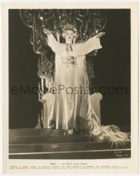 5k0560 SHE 8x10.25 still 1935 great close up of Helen Gahagan standing in front of throne, rare!