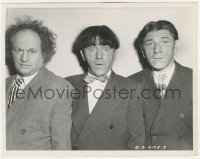 5k0563 SHIVERING SHERLOCKS 8x10 key book still 1948 Three Stooges Moe, Larry & Shemp by Gereghty!