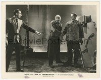 5k0576 SON OF FRANKENSTEIN 8x10.25 still 1939 monster Boris Karloff, Bela Lugosi & Basil Rathbone!