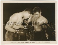 5k0586 SPIRIT OF YOUTH 8x10.25 still 1938 great close up of real life Joe Louis in boxing ring!