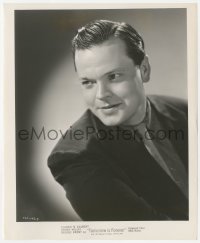 5k0631 TOMORROW IS FOREVER 8.25x10 still 1945 great head & shoulders portrait of Orson Welles!