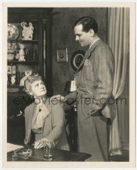 5k0669 WATCH ON THE RHINE deluxe stage play 8x10 still 1941 Lucile Watson & Lodge, Lillian Hellman!