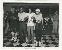 5k0688 WIZ candid 8x10 still 1978 Michael Jackson, Diana Ross, Ted Ross & Nipsey Russell rehearsing!