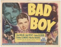 5k0731 BAD BOY TC 1949 Lloyd Nolan, pretty Jane Wyatt, Audie Murphy's first starring role!