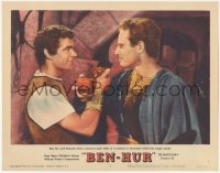 5k0909 BEN-HUR LC #2 1960 Charlton Heston & Stephen Boyd homoerotically toast to each other!