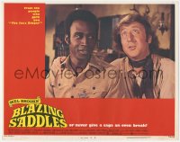5k0915 BLAZING SADDLES LC #3 1974 classic Mel Brooks, best c/u of Cleavon Little & Gene Wilder!