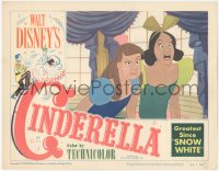 5k0951 CINDERELLA LC #8 1950 c/u of the evil step-sisters at the ball, Walt Disney classic cartoon!