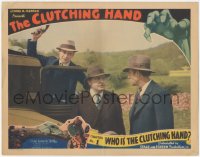 5k0955 CLUTCHING HAND chapter 1 LC 1936 Who is the Clutching Hand, man ambushed, full-color!