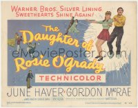 5k0759 DAUGHTER OF ROSIE O'GRADY TC 1950 great images of Gordon MacRae & sexy June Haver dancing!