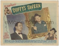 5k1003 DUFFY'S TAVERN LC #7 1945 Robert Benchley looks at Bing Crosby in picture frame!