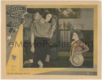 5k1013 ELLA CINDERS LC 1926 great image of Colleen Moore scolding young boy, Cinderella!