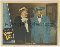 5k1031 FOLLOW THE BOYS LC 1944 Universal all-stars, image of W.C. Fields & Bill Wolfe in wacky hat!