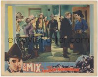 5k1036 FOURTH HORSEMAN LC 1932 Tom Mix confronts bad Fred Kohler as his goons reach for their guns!