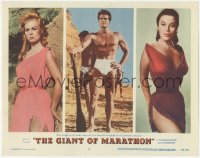 5k1057 GIANT OF MARATHON LC #5 1960 La Battaglia di Maratona, Steve Reeves, Demongeot, Rocca!