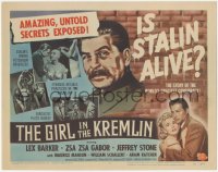 5k0783 GIRL IN THE KREMLIN TC 1957 Stalin's weird fetishism, strange rituals + Zsa Zsa Gabor!