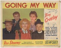 5k1064 GOING MY WAY LC #6 1944 posed portrait of Bing Crosby, Barry Fitzgerald & three others!