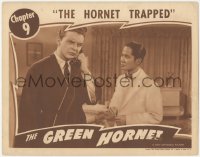 5k1081 GREEN HORNET chapter 9 LC 1939 Keye Luke as Kato listens to Gordon Jones talking on phone!