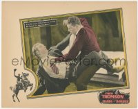 5k1090 HANDS ACROSS THE BORDER LC 1926 Fred Thomson filled with wild anger attacking the trickster!
