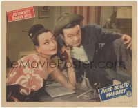 5k1092 HARD BOILED MAHONEY LC #7 1947 Teala Loring holds phone as Bowery Boy Leo Gorcey listens!
