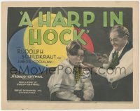 5k0791 HARP IN HOCK TC 1927 Jewish Rudolph Schildkraut & Irish Junior Coghlan, a ghetto riot, rare!