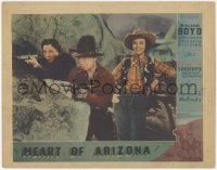 5k1097 HEART OF ARIZONA Other Company LC 1938 William Boyd as Hopalong Cassidy with two ladies!
