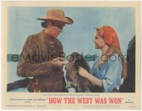 5k1128 HOW THE WEST WAS WON LC #6 1964 James Stewart gives Carroll Baker something to remember him by