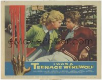 5k1140 I WAS A TEENAGE WEREWOLF LC 1957 Yvonne Lime thinks Michael Landon is really cute!