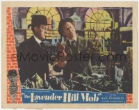 5k1201 LAVENDER HILL MOB LC #7 1951 Charles Crichton classic, c/u Alec Guinness by miniature city!