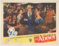5k1206 LI'L ABNER LC R1947 Native American Buster Keaton shown with Jeff York, O'Driscoll, Ray!