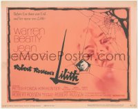 5k0812 LILITH TC 1964 Warren Beatty, before Eve, there was evil, and her name was Jean Seberg!