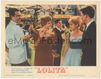 5k1215 LOLITA LC #5 1962 Stanley Kubrick, James Mason & Shelley Winters talk to Sue Lyon at dance!