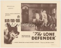 5k1216 LONE DEFENDER LC R1930s German Shepherd dog hero Rin Tin Tin in the inset AND border image!