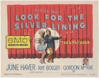 5k0815 LOOK FOR THE SILVER LINING TC 1949 art of June Haver & Ray Bolger dancing, Gordon MacRae